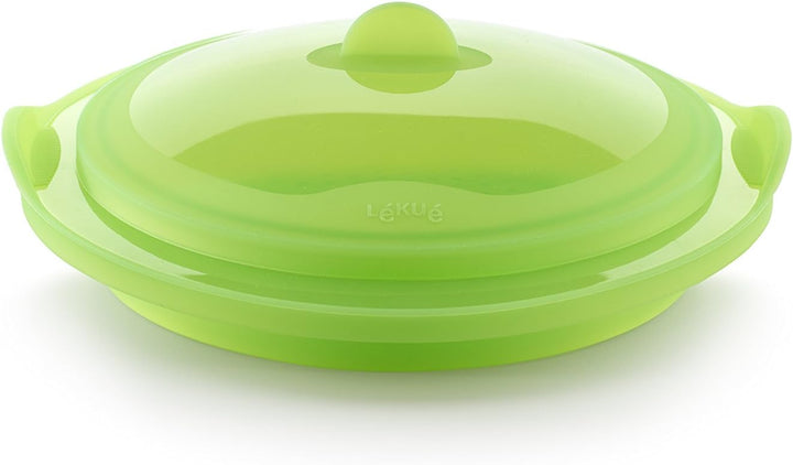 Lékué Dampfgaraufsatz, Silikon, grün, 24 cm
