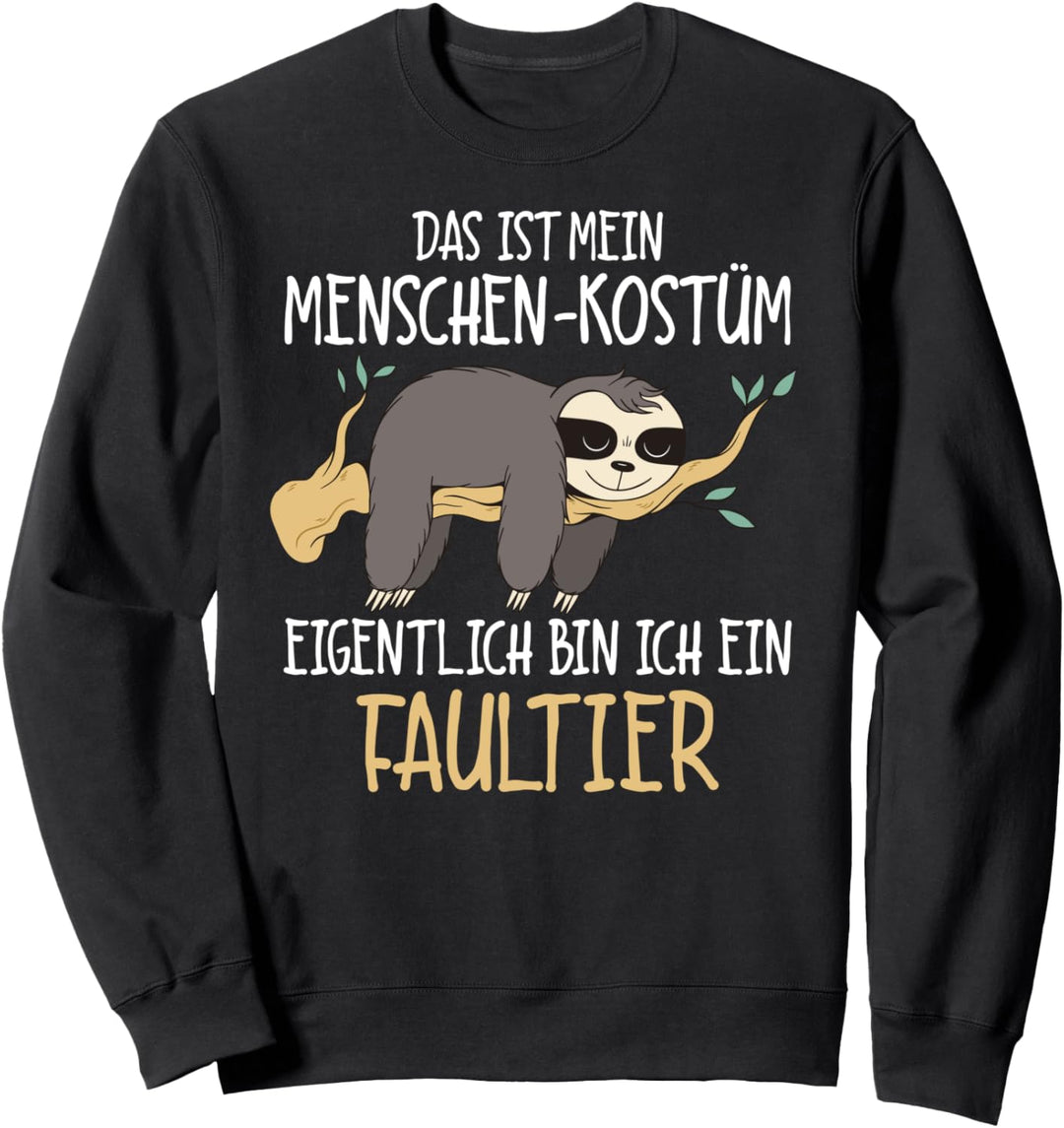 Faultier Kostüm, Karneval & Fasching, Menschen Kostüm Sweatshirt