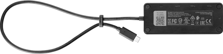 HP 235N8AA USB-C Reisehub G2 (USB Hub, USB C hub, 4 Ports, 2x USB-A, HDMI, VGA) schwarz