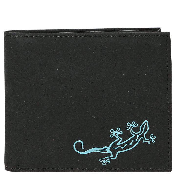 Oxmox Cryptan Querscheinbörse RFID 12 cm lizard