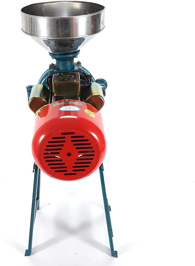 Elektrische Getreidemühle 2200W Schrotmühle Kornmühle Schleifmaschine, 1400RPM, Trocken Kornmühle mi