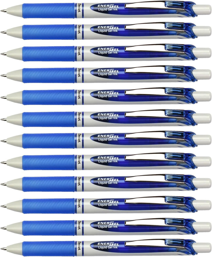 Pentel BL77E-CX EnerGel Eco Gel-Tintenroller mit Druckmechanik, gefertigt mit 79% recycelten Materia