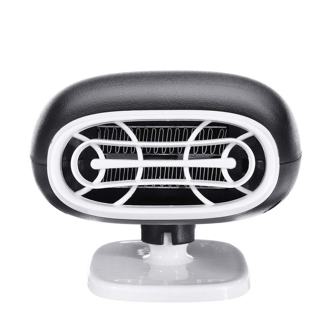 Auto-Heizung 12V 150W Zigarettenanzünder, Riloer 2-In-1 Tragbare Heizlüfter, 360° Drehbare Windschut