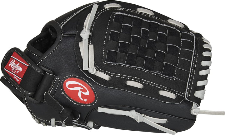 Rawlings RSB Erwachsene Slowpitch Softball Glove Serie Rechte Hand Wurf 30,5 cm – Korbgeflecht Schwa