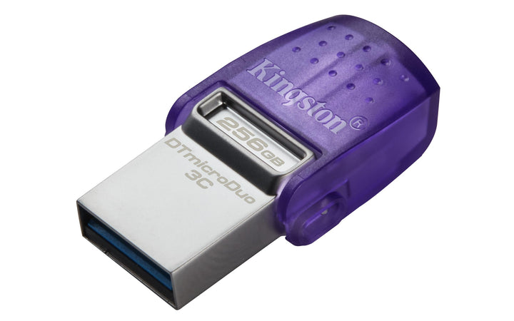 Kingston DataTraveler microDuo 3C USB-Stick 256GB USB Gen 3 Type-C und Type-A - DTDUO3CG3/256GB, Lil
