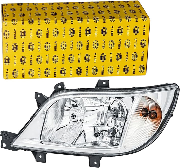 HELLA 1LH 246 047-071 Halogen-Hauptscheinwerfer - links - für u.a. Mercedes-Benz Sprinter 3-T Chassi