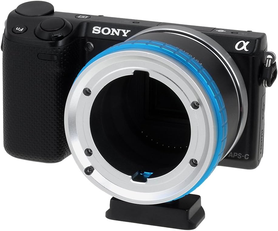 Fotodiox Pro Lens Mount Adapter Compatible with Arri Bayonet 16mm and 35mm Film Lenses on Sony E-Mou