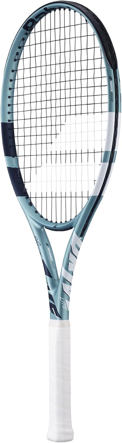 Babolat, Tennisschläger Modell Evo Drive Lite, Leichter Graphitrahmen, Besaitungsplan 16x19, für For