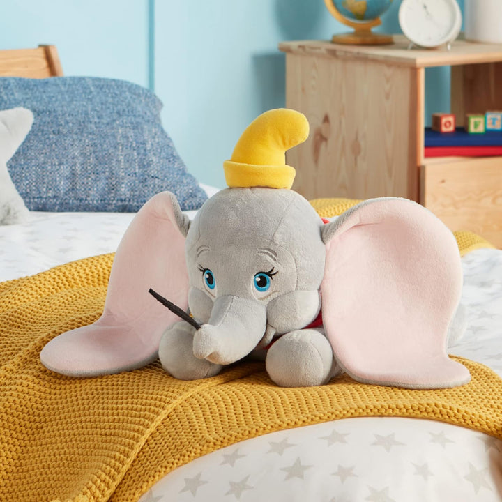 Disney Store Offizielles mittelgrosses Kuscheltier von Dumbo für Kinder, 44 cm, Klassische Figur als