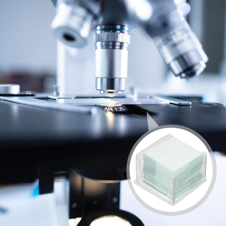 ULTECHNOVO 1000 Stück / 10 Kartons Vorbereitete Objektträger für Die Biowissenschaftliche Grundausbi