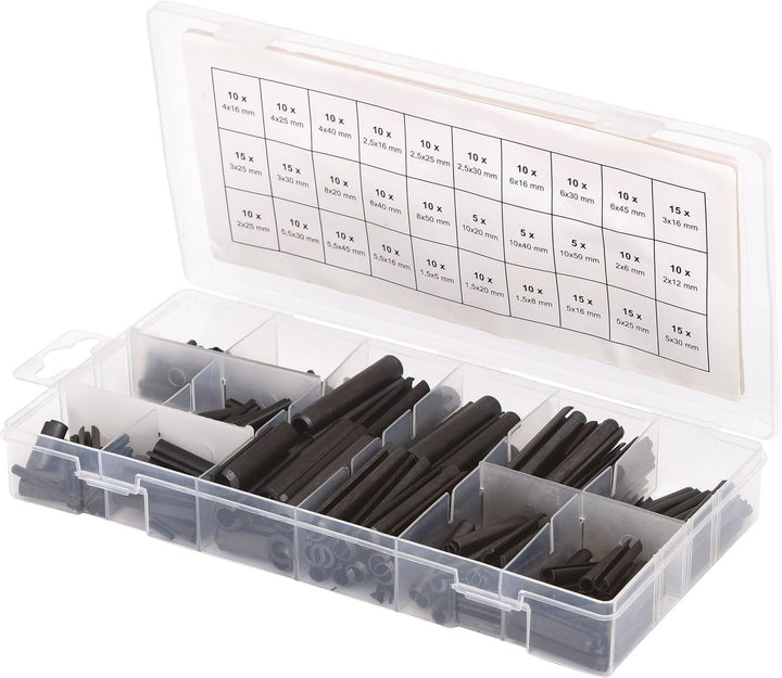 KS Tools 970.0060 Sortiment Federsplinte, 1,8x33 - 3,9x75, 150-tlg.