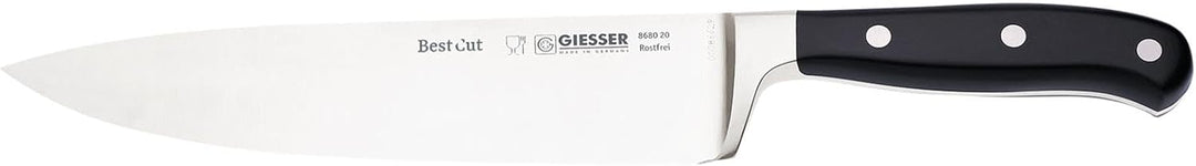 GIESSER seit 1776 - Made in Germany - scharfes esser geschmiedet 20 cm BestCut, hitzebeständig, schw
