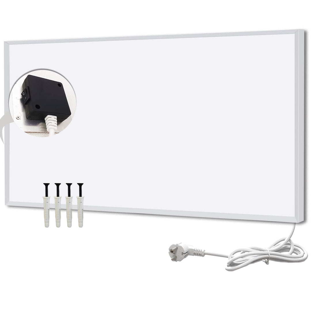Infrarotheizung 1000 Watt, Energiesparende Infrarot Wandheizung - Infrarot Heizung Heizkörper Heizpa