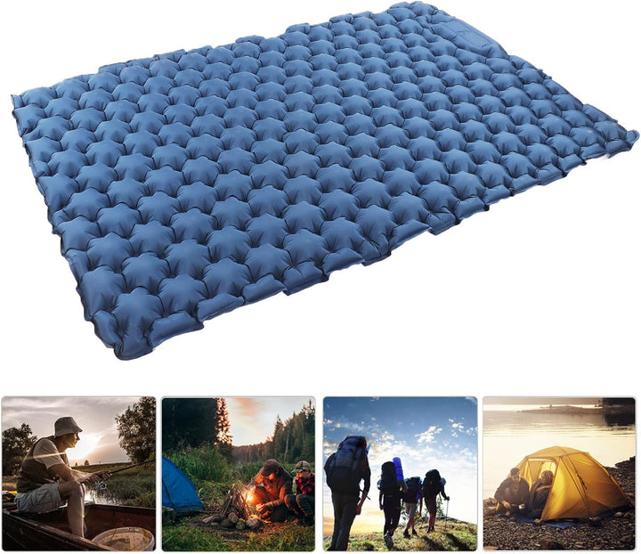 Topyond Camping Outdoor Luftmatratze,Ultraleichte Aufblasbare Isomatte,Tragbare, Feuchtigkeitsbestän
