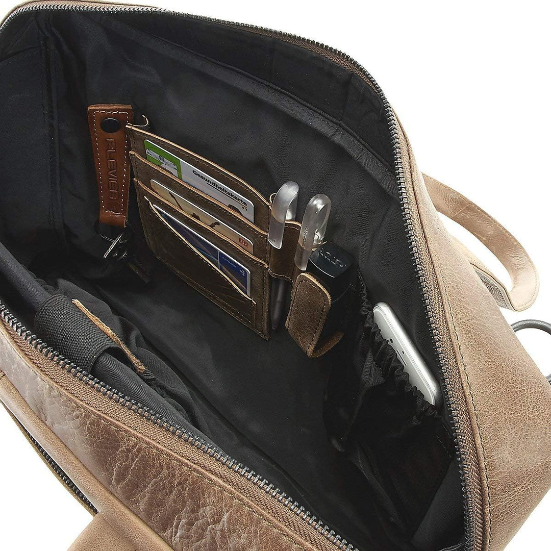 Plevier Pure Laptoptasche 43 cm Taupe, Taupe