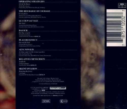 Danse Macabre Sampler, Audio-CD