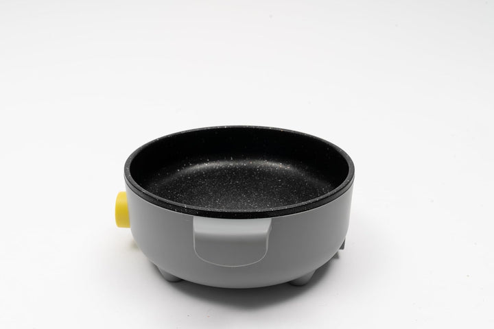 Mini Elektrischer Hot Pot Topf 1-2 Personen Suppentopf mit Dampfgitter Kochtopf für Haushalte Büros