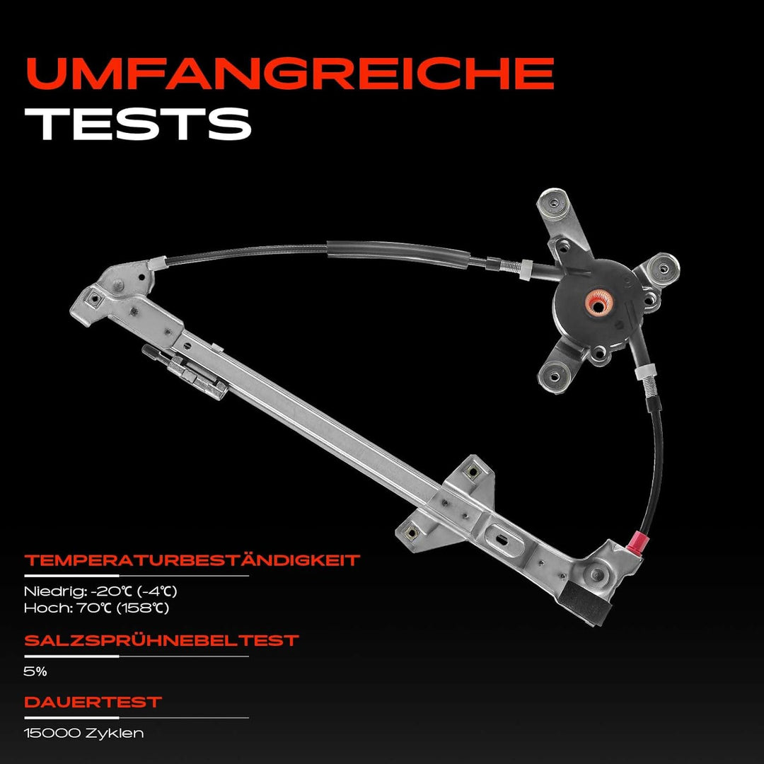 Frankberg Fensterheber Vorne Links Kompatibel mit 100 4A A6 4A 4A5 Limousine Kombi 1990-1995 4A08374
