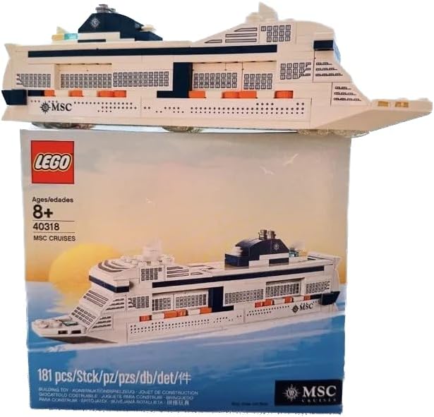 LEGO System Item 40318 MSC Cruises Limited Edition Kreuzschiff