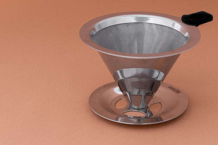 La Cafetière Filterloser Kaffee-Tropfer für Kaffee, Silber