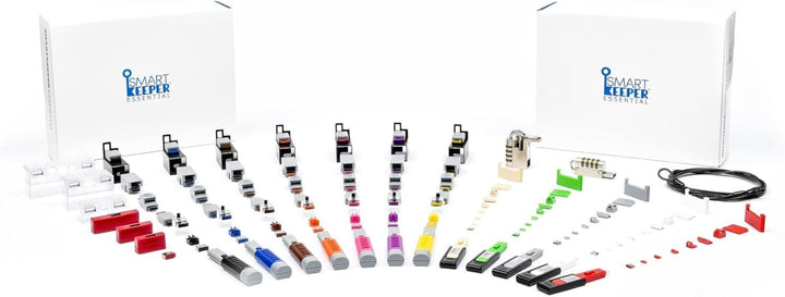 SmartKeeper ESSENTIAL / 1 x USB Cable Lock / Braun, Braun