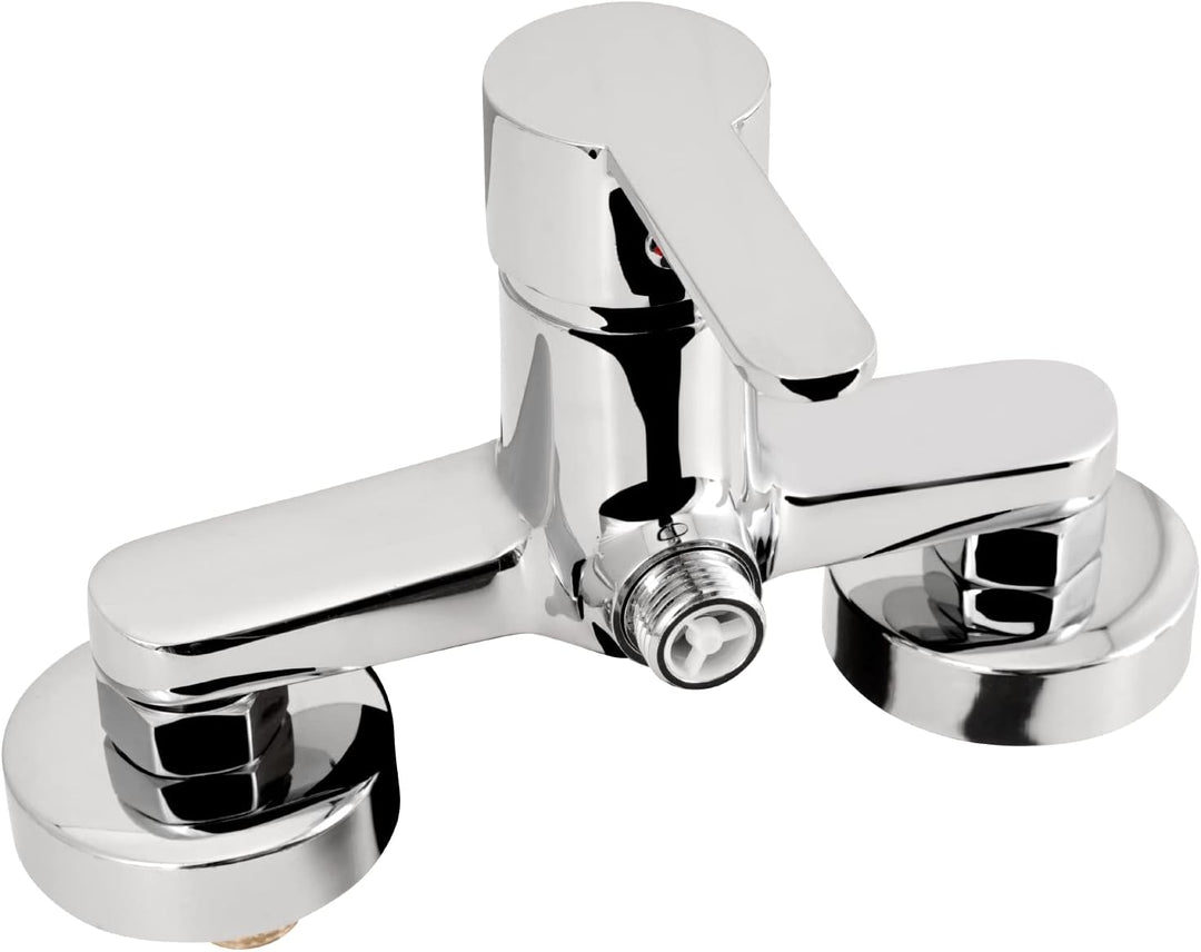 'aquaSu® Einhandmischer Jetmix Style für Brause | Chrom | Wasserhahn | Einhebelmischer | Armatur | M