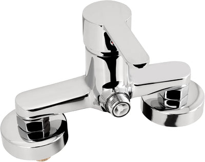 'aquaSu® Einhandmischer Jetmix Style für Brause | Chrom | Wasserhahn | Einhebelmischer | Armatur | M