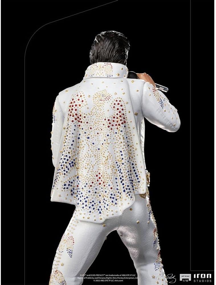 Iron Studios ELVIS53221-10 Elvis Presley Statuette 1/10 Figur Art Scale, Mehrfarbig