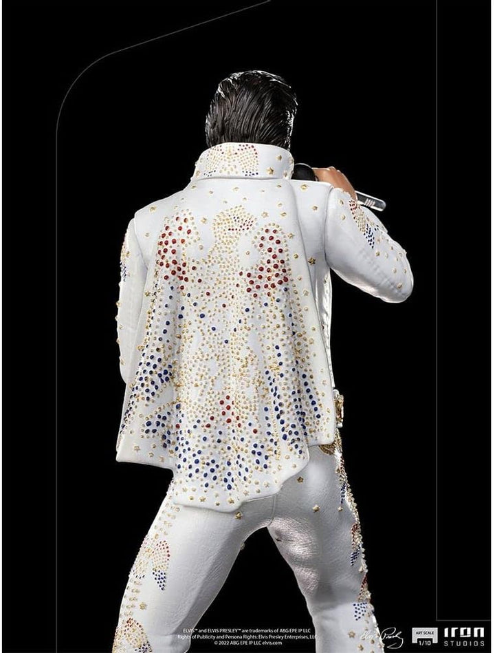 Iron Studios ELVIS53221-10 Elvis Presley Statuette 1/10 Figur Art Scale, Mehrfarbig