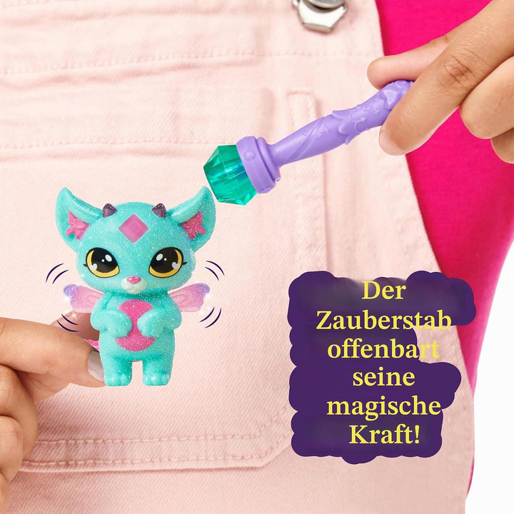 Magic Mixies - Magic Mixlings Mega Pack, Zauberkessel und 4 glitzernde Mixies Puppen, 1 Überraschung