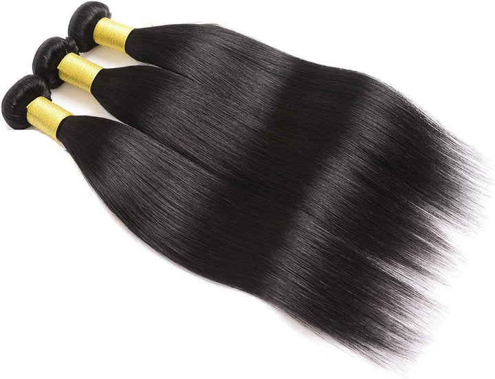 Human Hair Bundles (12 12 12 Inch）Brasilianisches Haarbündel Natürliches menschliches Haar webt bras