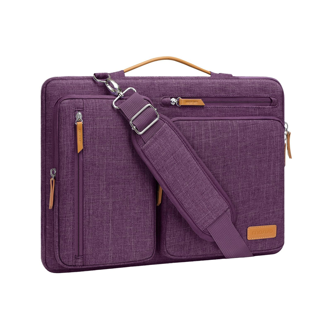 MOSISO 360 Schütz Laptoptasche 16 Zoll, 15-15,6 Zoll Umhängetasche Kompatibel mit MacBook Pro 16, HP