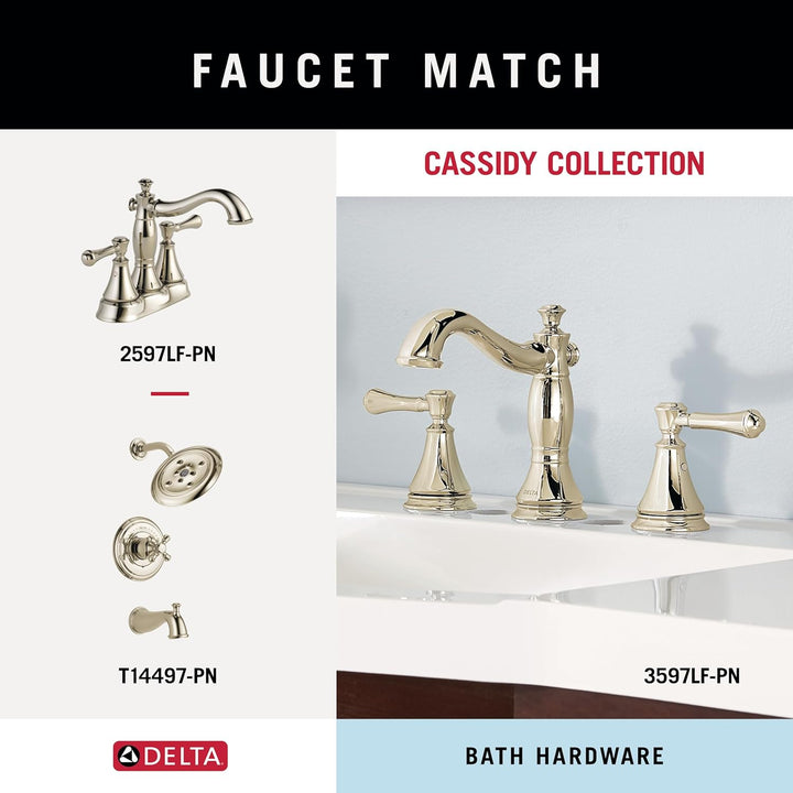 Delta Faucet 79746-PN, 6,7 x 17,8 x 6,7 cm, Nickel poliert Handtuchring Polierts Nickel, Handtuchrin