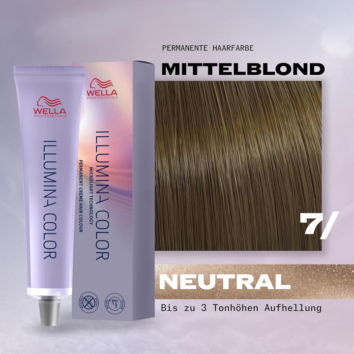 Wella Professionals Illumina Color – Permanente, vegane Premium-Haarfarbe mit lichtreflektierender T