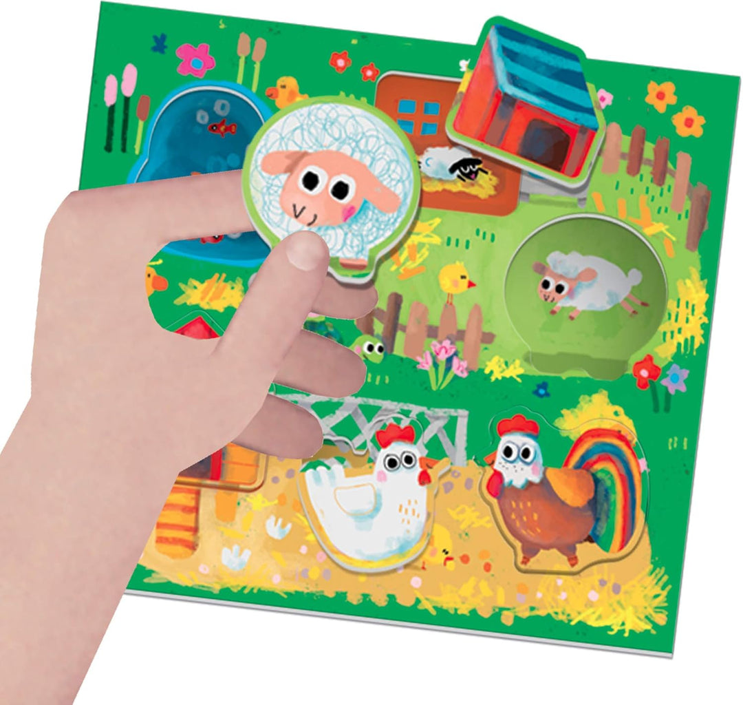 Headu MU23608 Play Farm Montessori, Large