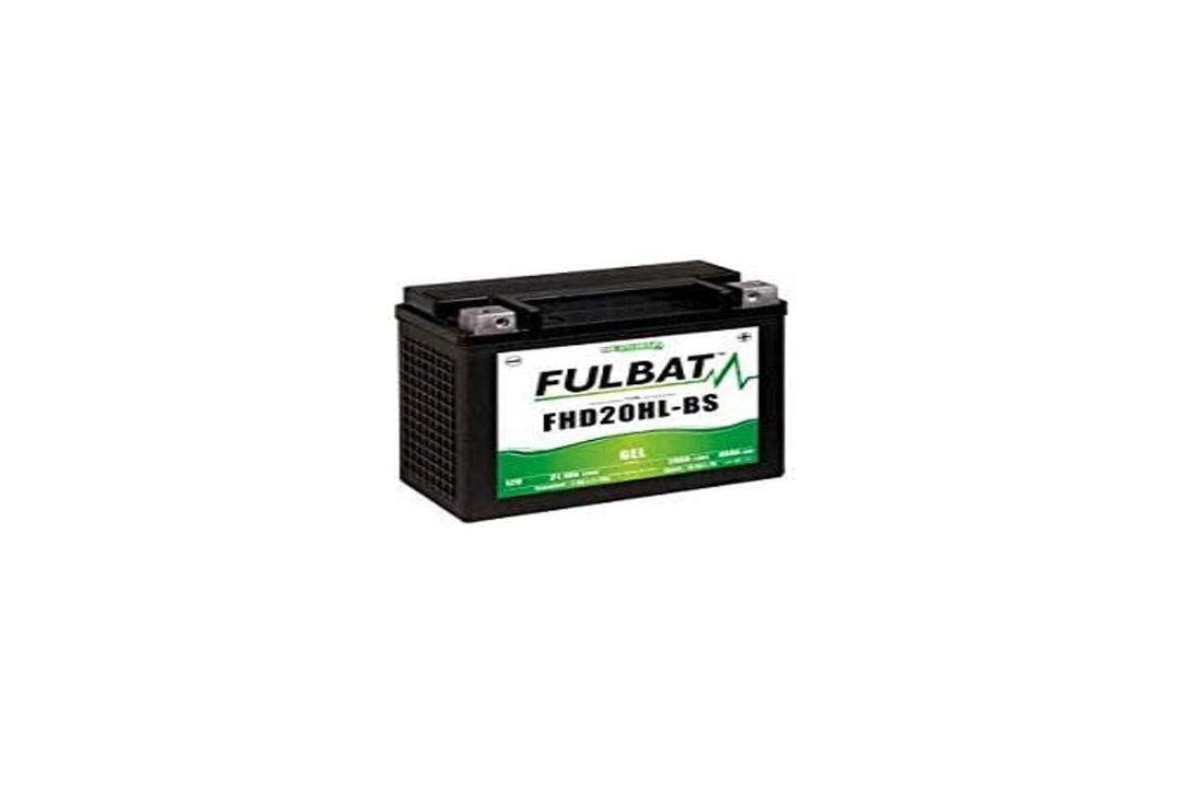 Fulbat Motorrad-Akku wasserdicht YHD20HL-BS frostfest, Gel-Akku, 12 V/20 Ah Spezial Harley