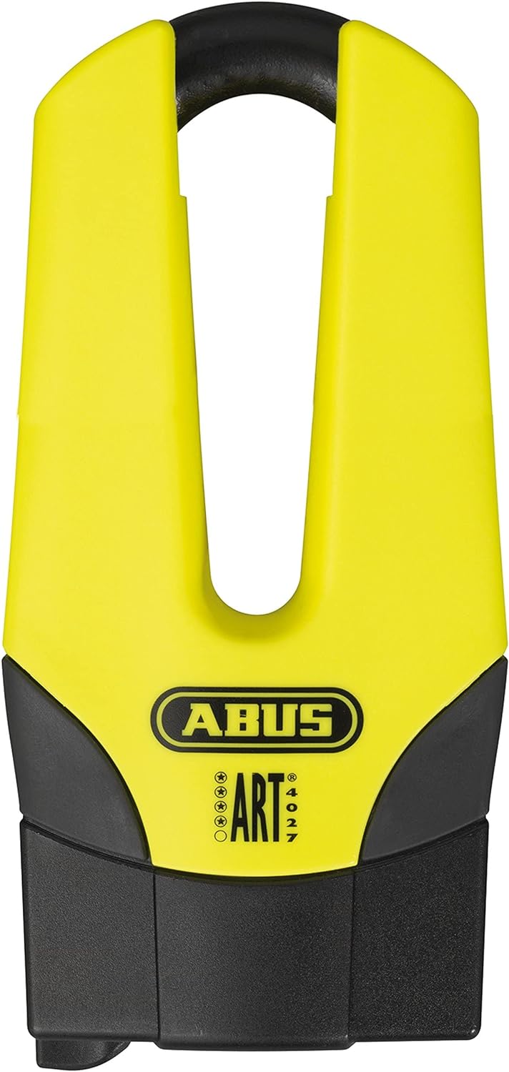 ABUS Bremsscheibenschloss Granit Quick 37/60 Maxi + Mini - Motorradschloss mit ABUS-Sicherheitslevel