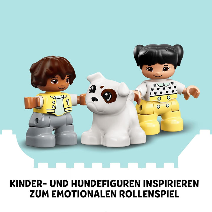 LEGO DUPLO Town ABC-Lastwagen, Lernspielzeug & DUPLO Zahlenzug - Zählen Lernen, Zug Spielzeug, Lerns
