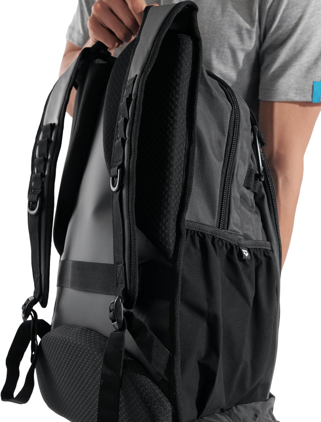 ARENA LL Set Backpack 45L COLOR 100-BLACK, ONE SIZE 100 - BLACK ONE SIZE