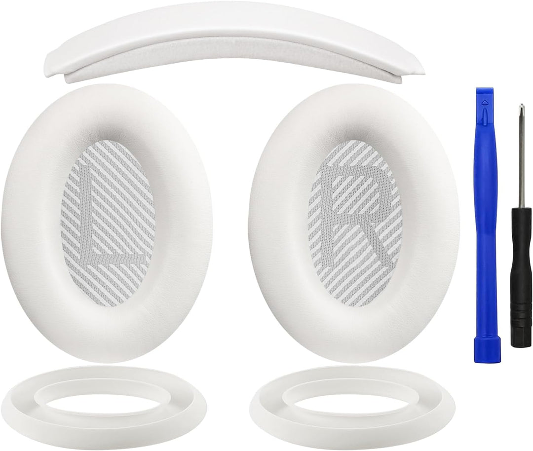 SOULWIT Ersatz Ohrpolster Polster + Kopfband Stirnband Headband+ Silikon Ohrpolster Schutz Abdeckung
