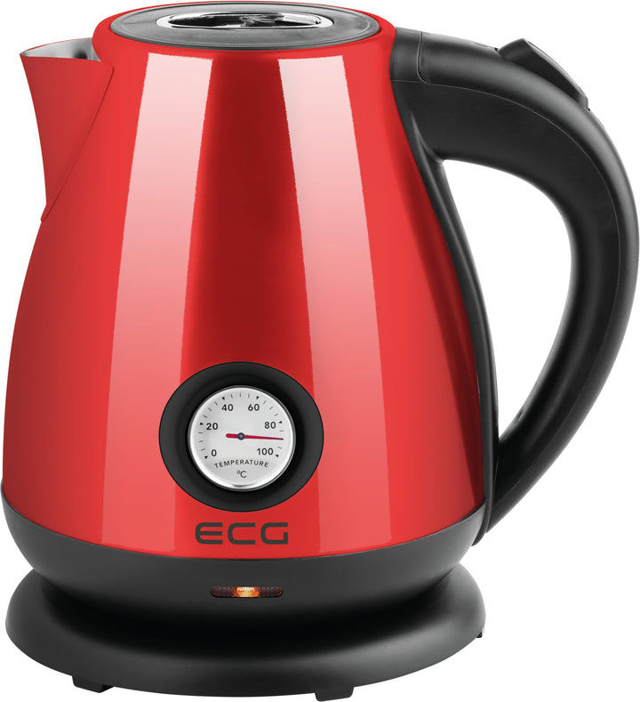ECG RK 1705 Metallico Rosso, 2200W, 1,7l 1.7 Liter Rot, 1.7 Liter Rot