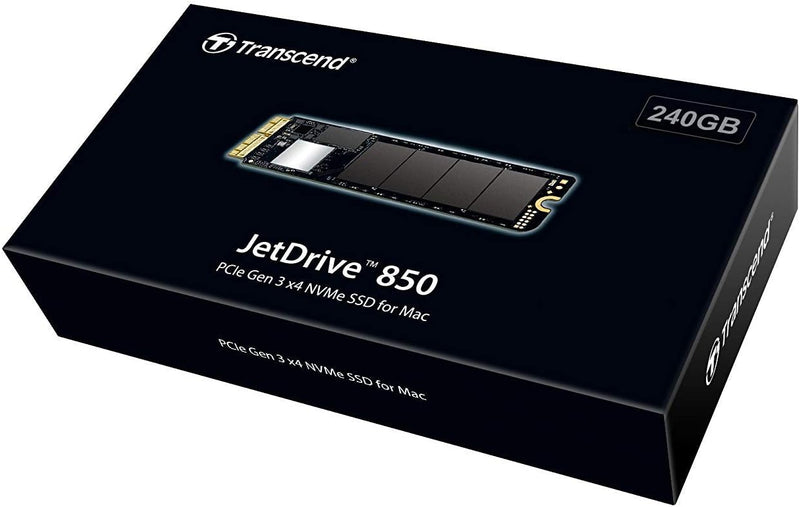 Transcend 240 GB JetDrive JDM 850 NVMe™ PCIe™ Gen3 x4 SSD TS240GJDM850 240GB Ohne Thunderbolt-Gehäus