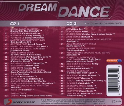 Dream Dance Vol.53, Audio-CD