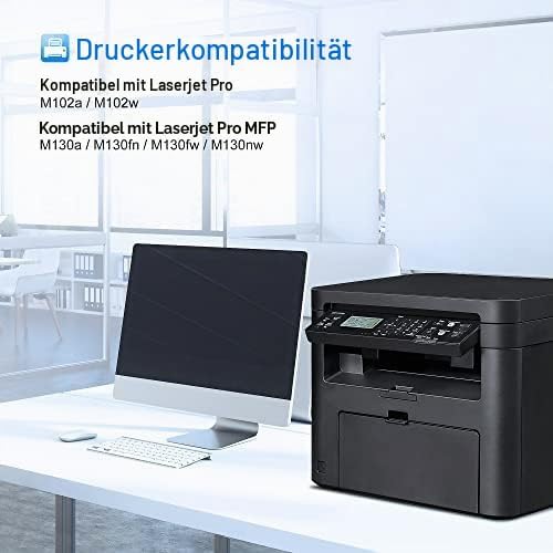 LxTek 17A CF217A Toner Kompatibel für HP 17A Toner für HP Laserjet Pro MFP M130nw Toner für HP Laser