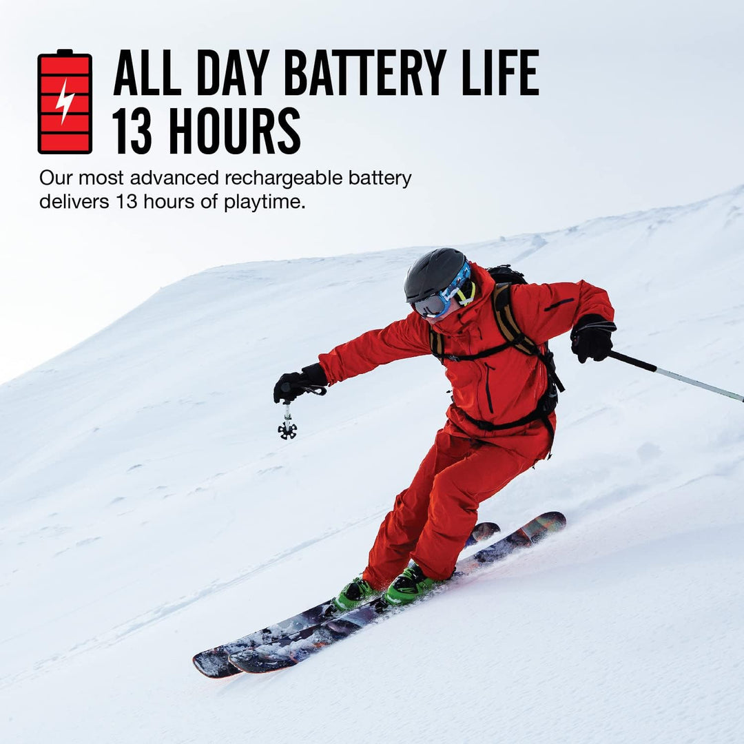 Outdoor Tech Chips 3.0 Helm Lautsprecher mit Bluetooth für kabelloses Helm Audio und Musik für Schne