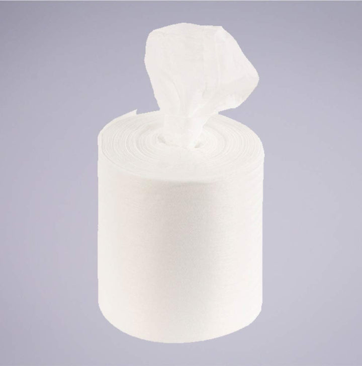 MANK Sovie Care – 8 Stück Vlies Reinigungstücher auf Rolle, ca. 200 Abrisse pro Rolle M-Wipes in Wei