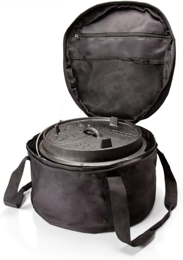Tragetasche/Transporttasche für Feuertopf 4.5 Petromax Ø29,5xH19cm Schwarz passend für FT4.5, Schwar