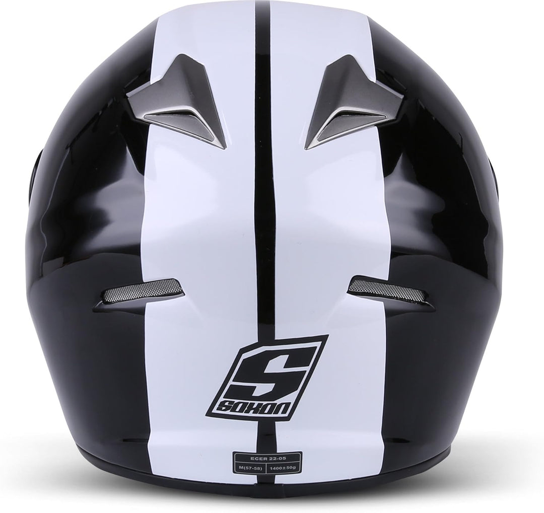 Soxon® ST-666 „Deluxe Titan“ · Integral-Helm · Full-Face Motorrad-Helm Roller-Helm Scooter-Helm Crui