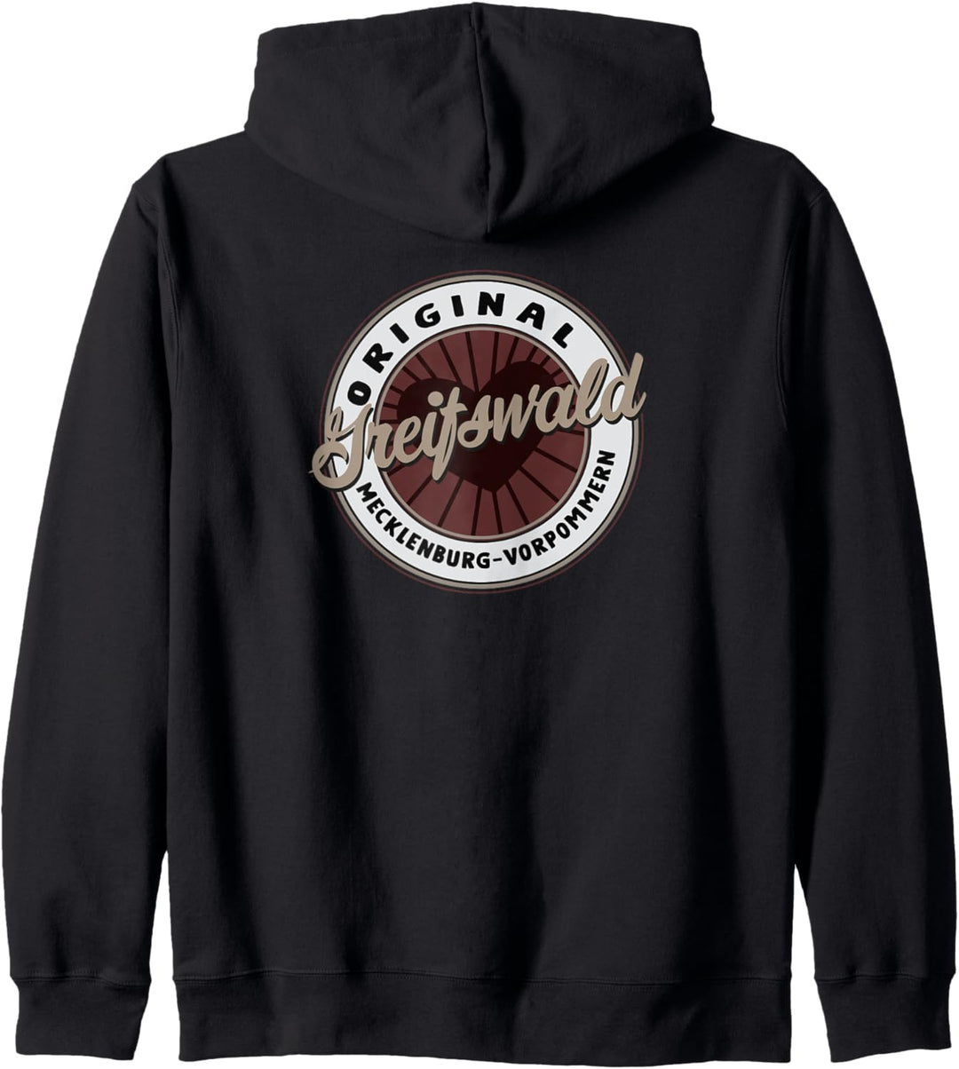 Greifswald Urlaub Reisen Souvenir Stadt Design Kapuzenjacke
