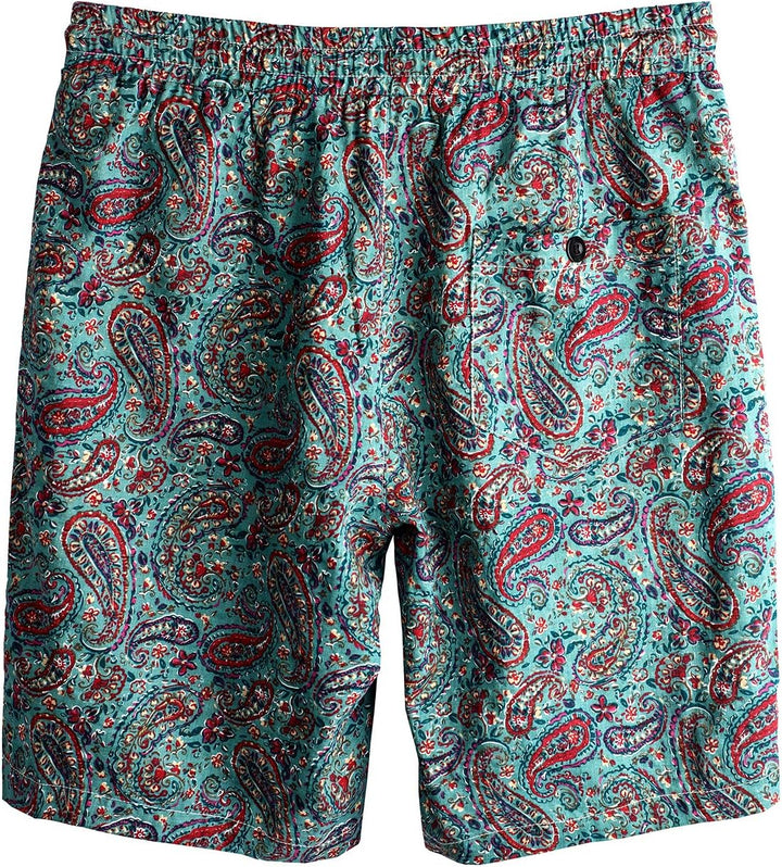 VATPAVE Herren Hawaii Hemd Blumen Sommer Outfit Männer Freizeit Kurzarm Strandhemd und Kurze Hosen 2